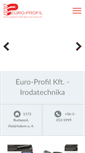 Mobile Screenshot of europrofil.hu