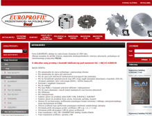 Tablet Screenshot of europrofil.pl