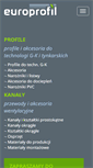 Mobile Screenshot of europrofil.com.pl